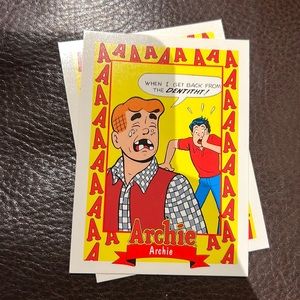 Archie Comic Trading Cards SkyBox 1992 - EXCELLENT CONDITION. #3